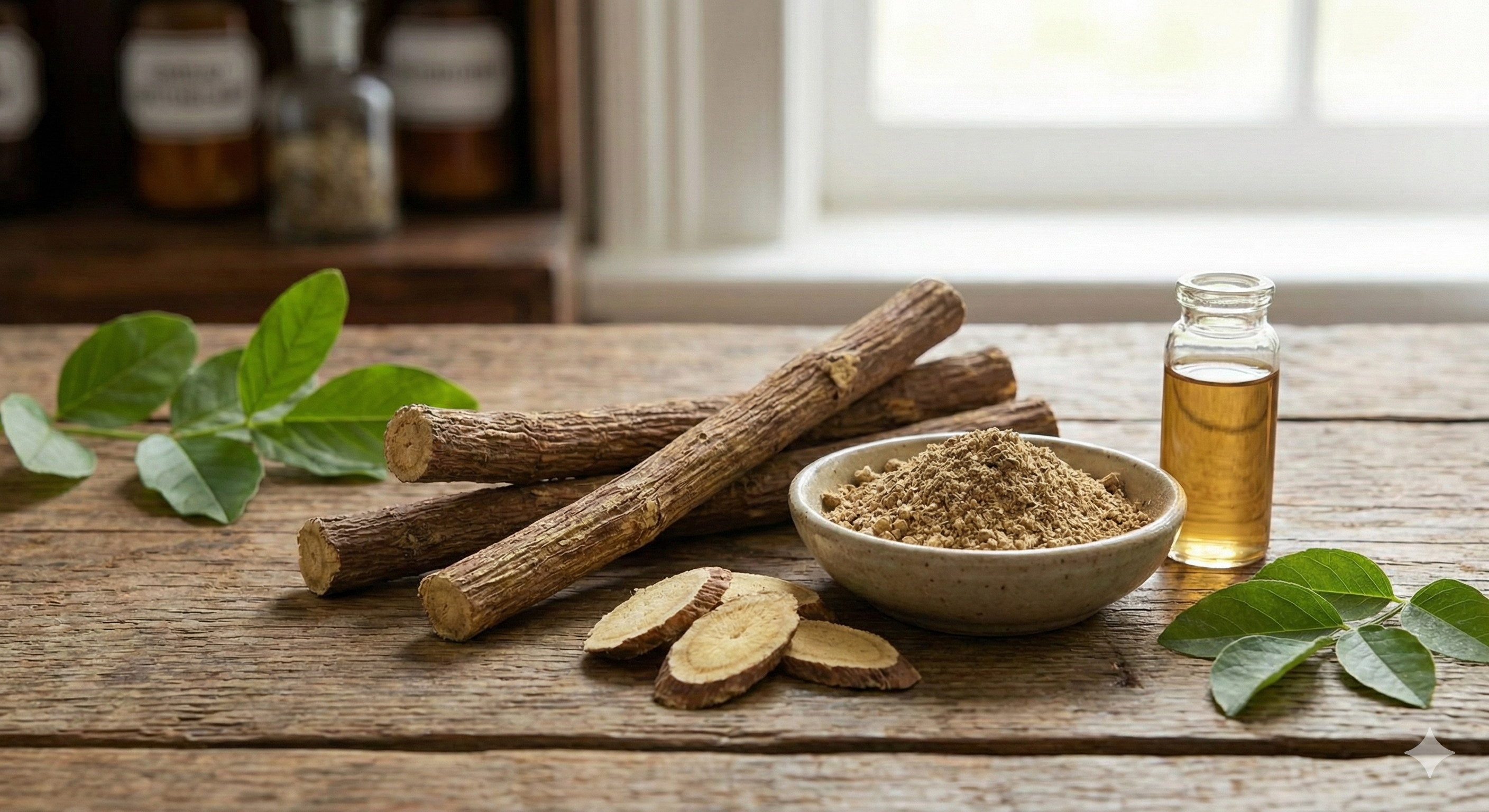 Mulethi (Licorice Root)